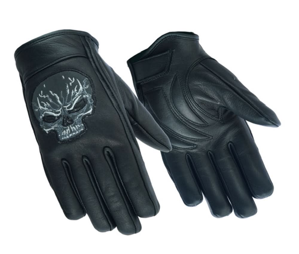 Rockstone™ Men's leather gloves - Black, White, & Yellow