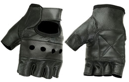 StreetFlex™ Men's leather Fingerless gloves