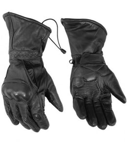 ThermalRider™ Men's leather gauntlet gloves