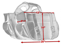 ThunderWing Hauler - 2 Strap Saddle Bag