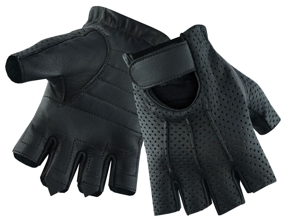 ToughGlide™ womens leather fingerless gloves
