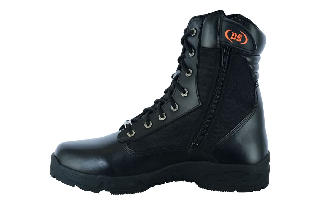 Trailstomp Men's 9" Black Motorcycle Boots