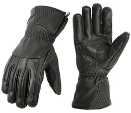 TurboRide™ Men's leather gauntlet gloves