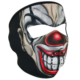 WNFM411 ZAN® Full Mask- Neoprene- Chicano Clown