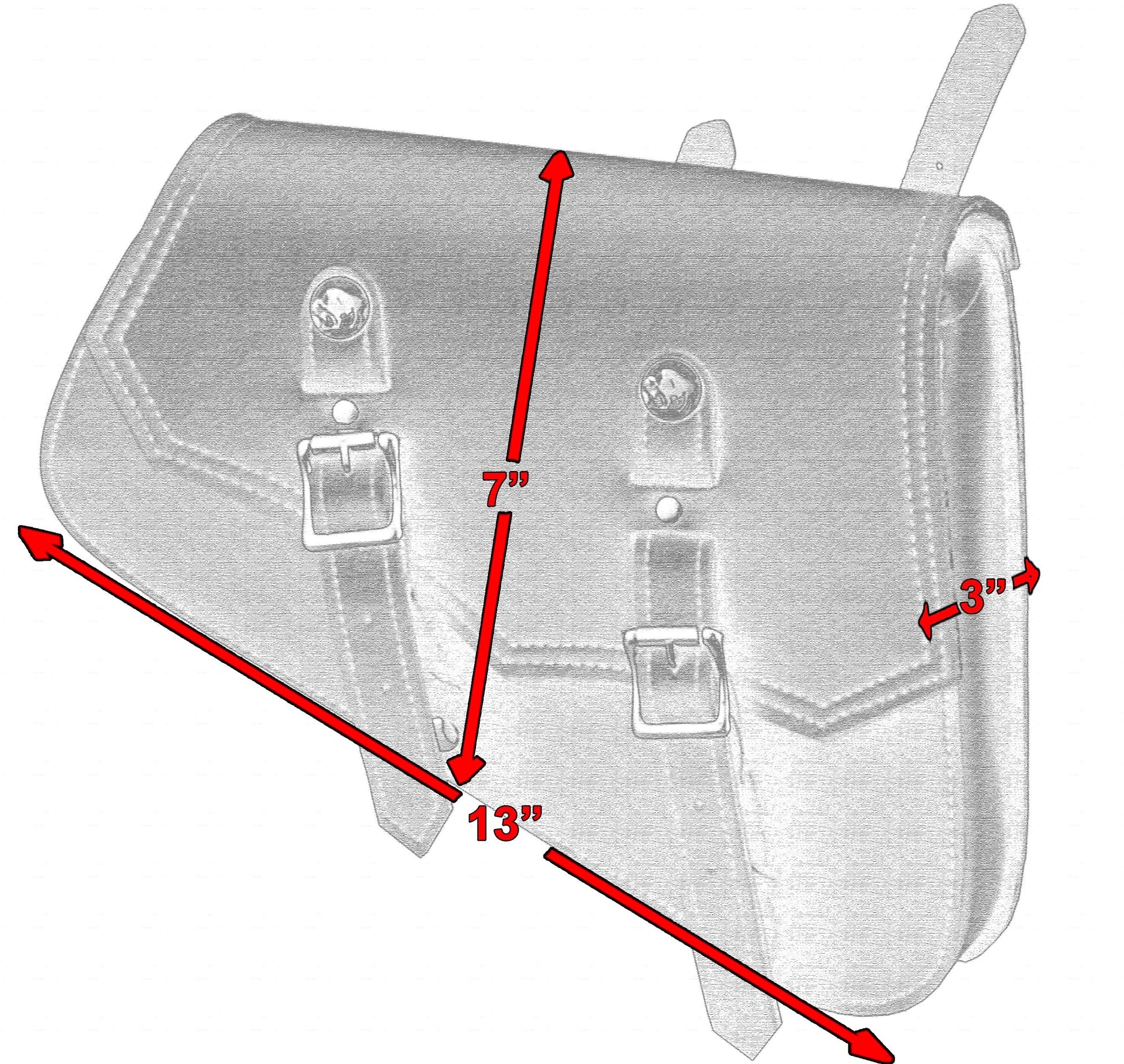 DS Swing Arm Bag Swingarm Bags Renegade Classics