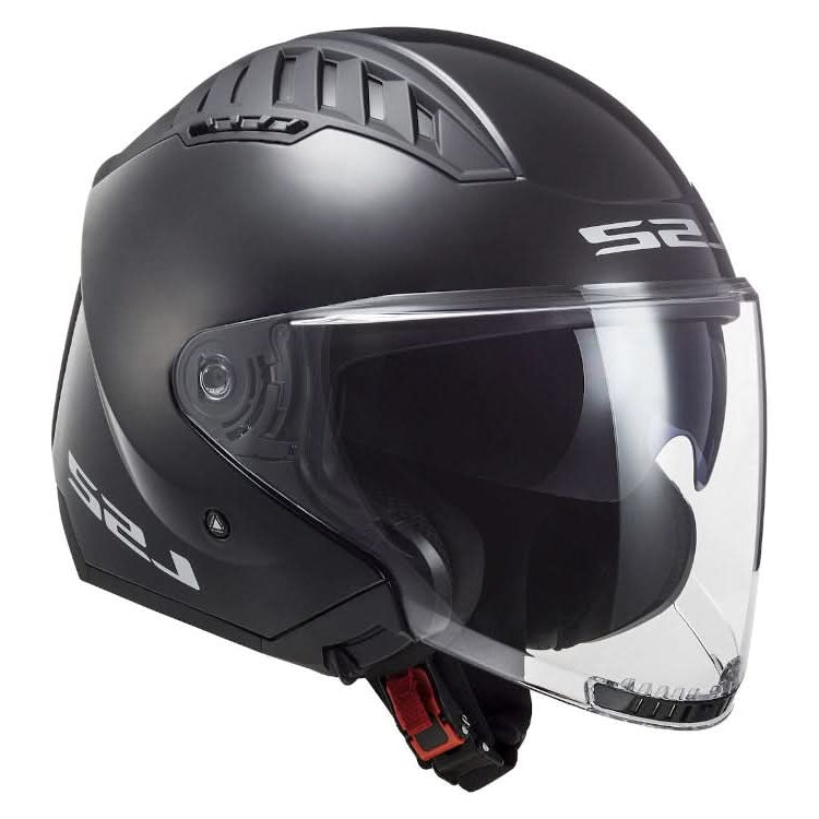 LS2 Copter Helmets LS2 Helmets Gloss Black XS
