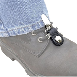 J122-13 Boot Clips Buffalo Nickel Boot Clips Warhawk Customs