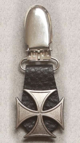 J122-8 Boot Clips Iron Cross Boot Clips Warhawk Customs