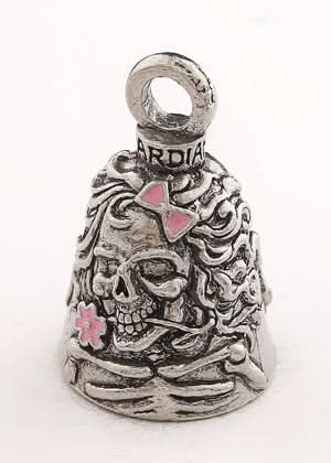 GB Lady Skull W Guardian Bell® GB Lady Skull W/Pink Guardian Bells Guardian Bell