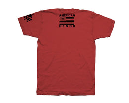 Men's RED T-Shirt – Remember Everyone Deployed – T shirt Men's Shirts Outlaw Threadz