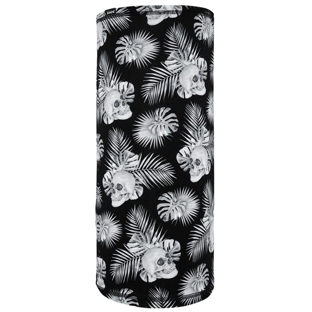 TL420 Motley Tube®, SportFlex(tm) Series- Black & White Tropical Sku Had/Neck/Sleeve Gear ZAN Headgear