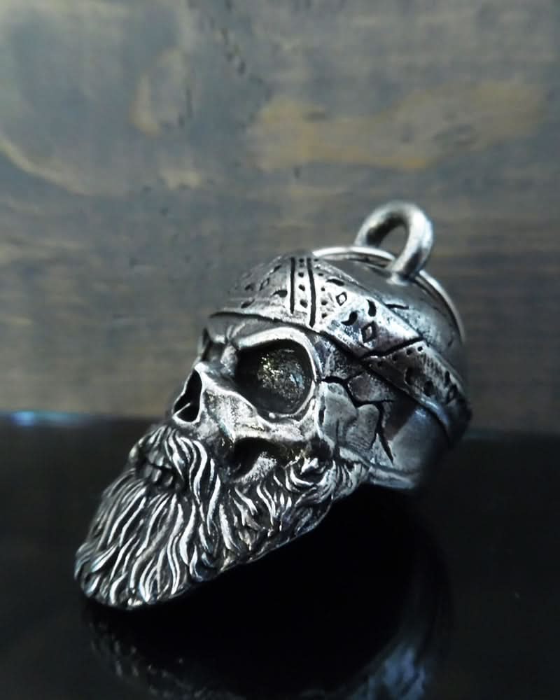 BB-96 Old School Biker Skull Bell Bravo Bells Bravo Bells