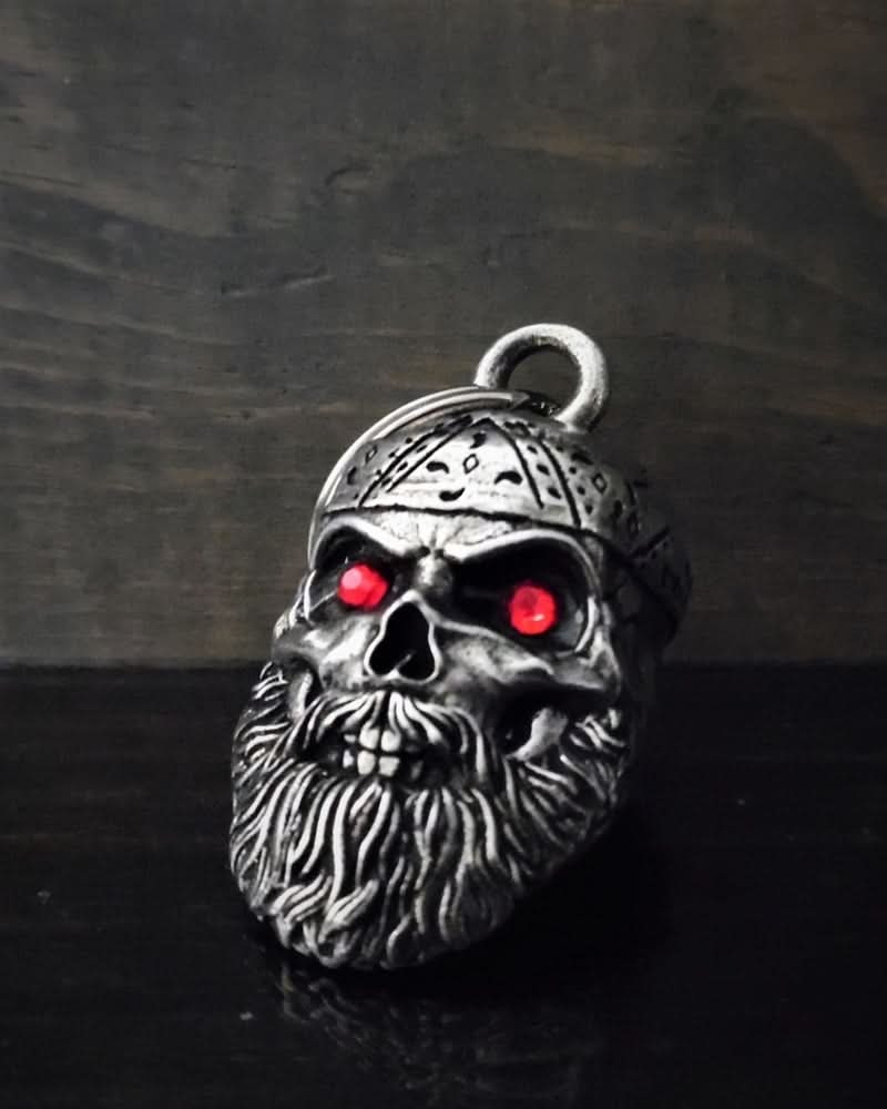BB-97 Old School Biker Skull Diamond Bell Bravo Bells Bravo Bells