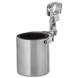 GFCUPHSS SS Motorcycle Cup Holder Motorcycle Mounts Maxam
