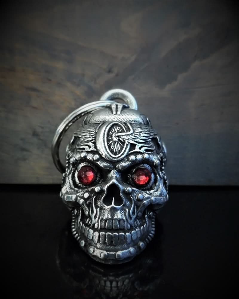 BB-112 Motorhead Skull Bell Diamond Bravo Bells Bravo Bells