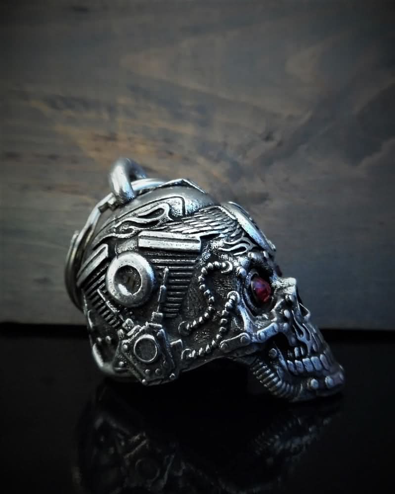 BB-112 Motorhead Skull Bell Diamond Bravo Bells Bravo Bells