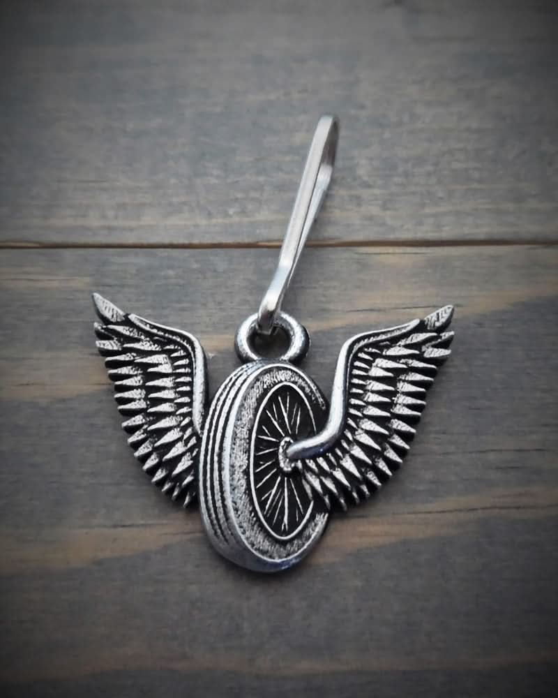 BZP-37 Wing Wheel Zipper Pull Zipper Pulls Bravo Bells