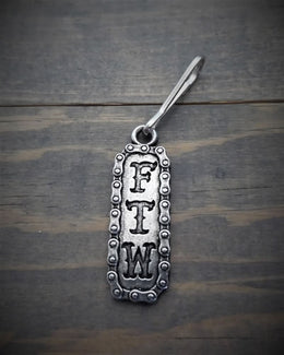 BZP-38 FTW Zipper Pull Zipper Pulls Bravo Bells