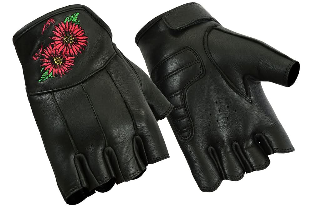 Palmic womens leather fingerless gloves Women's Fingerless Gloves Renegade Classics
