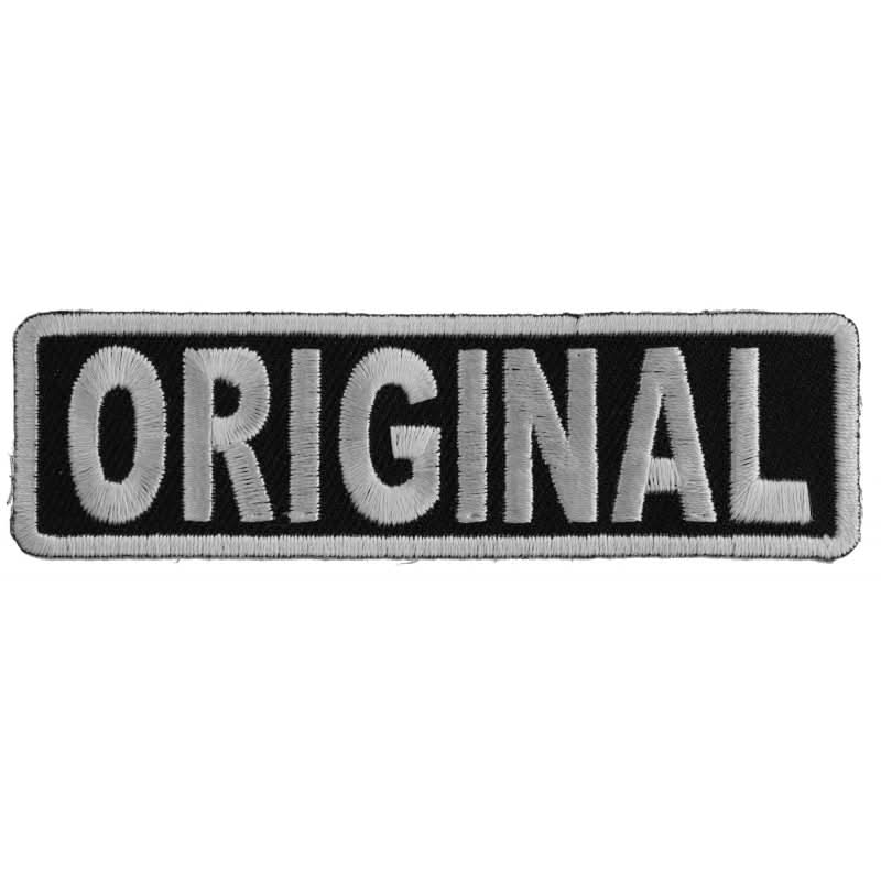 P4913 ORIGINAL Patch In Black and White Patches The Cheap Place