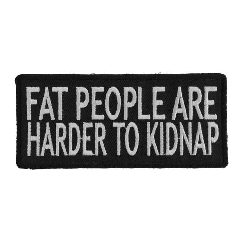 P1012 Fat People Are Harder To Kidnap Patch Patches The Cheap Place