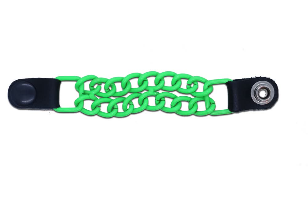 VEPC100NG Vest Extender Powder Coated Neon Green Vest Extenders Warhawk Customs