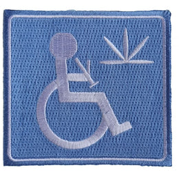 P3795 Handicap Stoner With Bong Patch Patches The Cheap Place