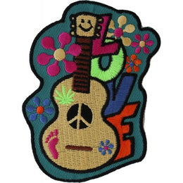 P4920 Love Guitar Cute Patch Patches The Cheap Place