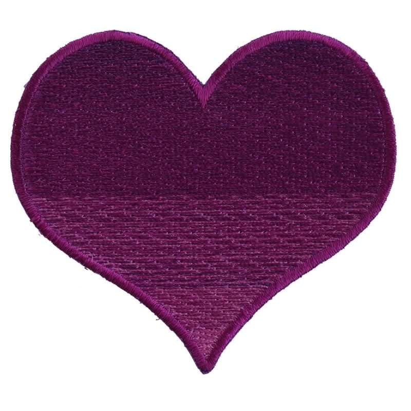 P1345 Pink Heart Patch Patches The Cheap Place