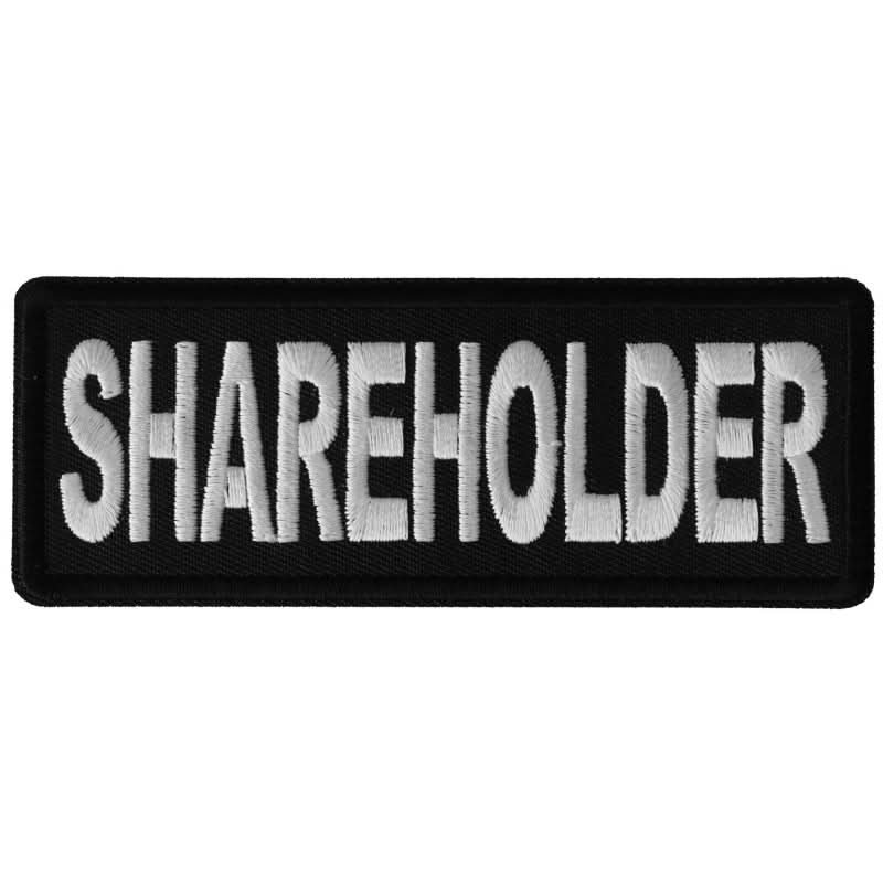 P6272 Shareholder Patch Patches The Cheap Place