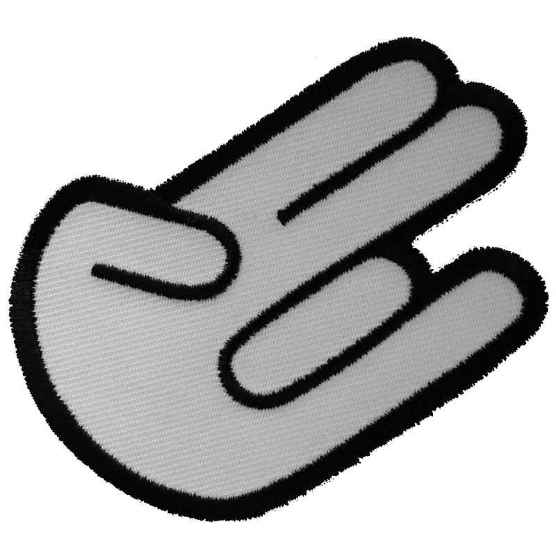 P3350 Shocker Hand Sign Patch Patches The Cheap Place