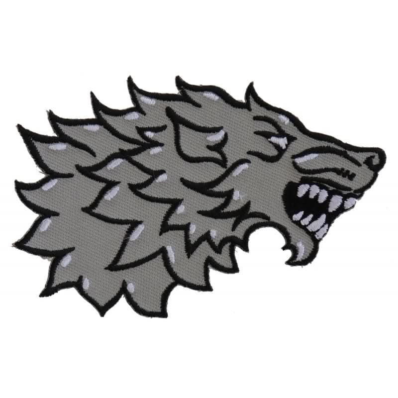P5929 Sideways Wolf Patch Patches The Cheap Place