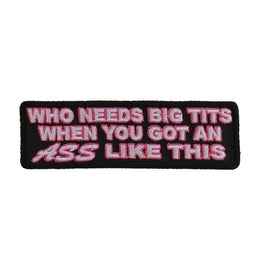 P2855 Who Needs Tits With This Ass Patch Patches The Cheap Place