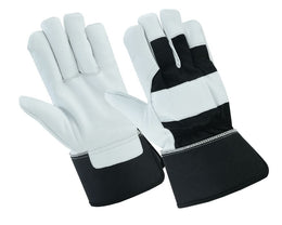 BW All in One Work Glove Black/White Safety Gloves Renegade Classics