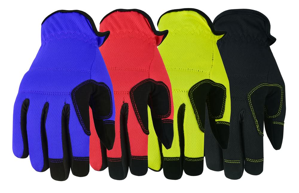 BW 4 Pack Multi/General Purpose Gloves Safety Gloves Renegade Classics