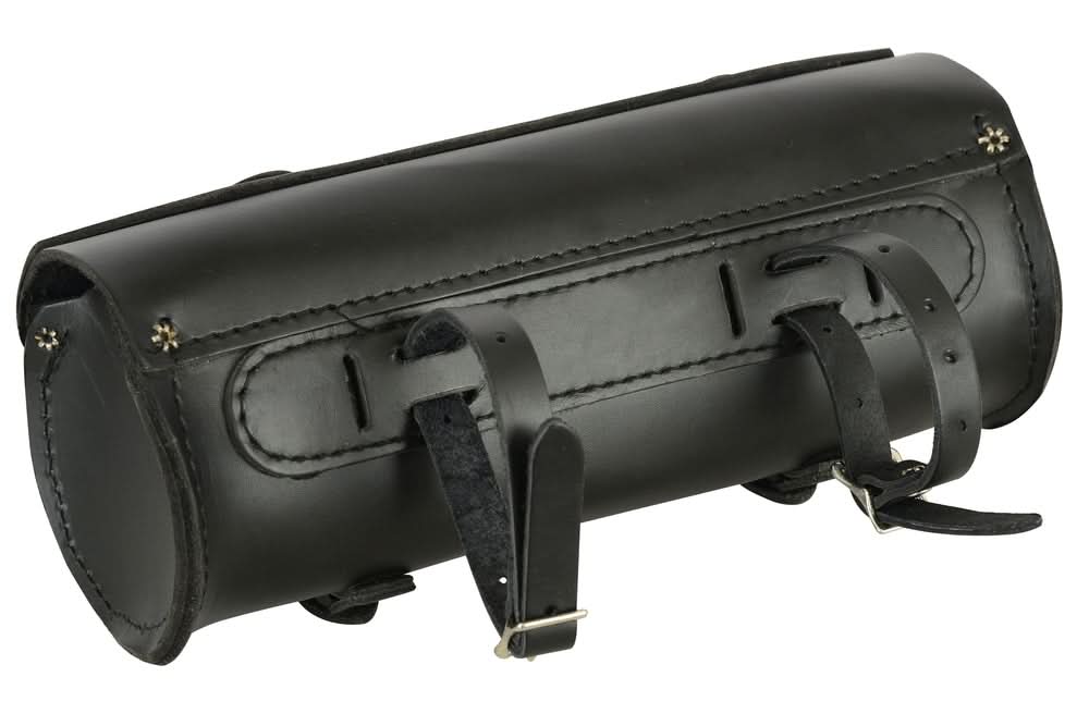 DS Premium Large Leather Round Tool Bag Tool Bags Renegade Classics