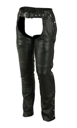 Buster Unisex leather motorcycle chaps Chaps & Pants Renegade Classics