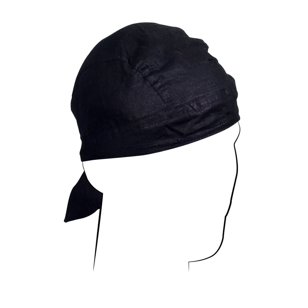 Z114 Flydanna®, Cotton, Black Headwraps ZAN Headgear
