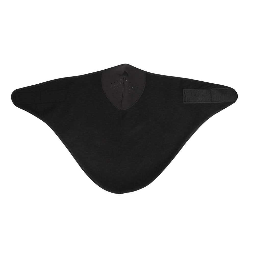 WNEO114W NEODANNA Mask- Fleece with Windbreaker Liner- Black Half Face Masks ZAN Headgear
