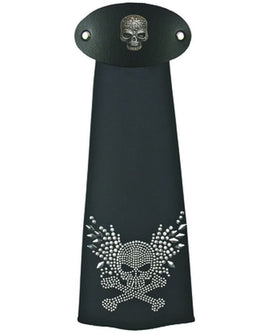 J782IH Winged Skull Hairtube Hairtubes Warhawk Customs