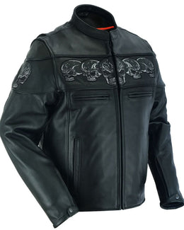 Revenant Men's Black Scooter Jacket Men's Leather Jackets Renegade Classics