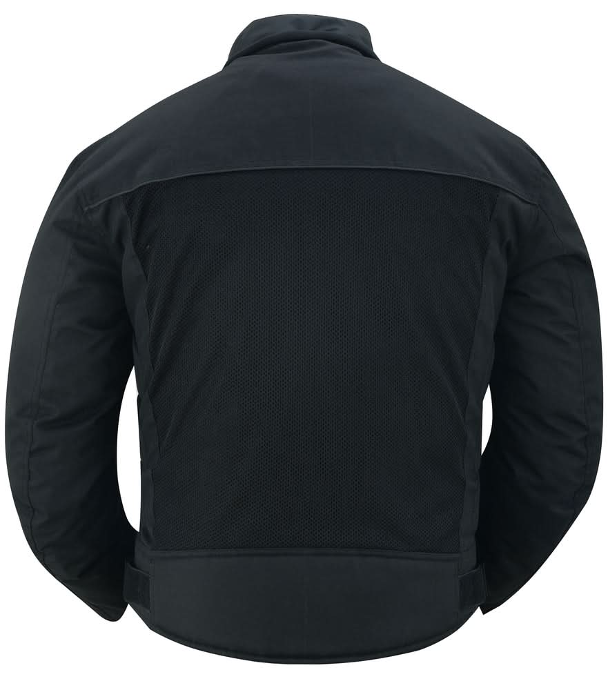 Drift Men's Mesh Jacket – Black Men's Textile Jackets Renegade Classics