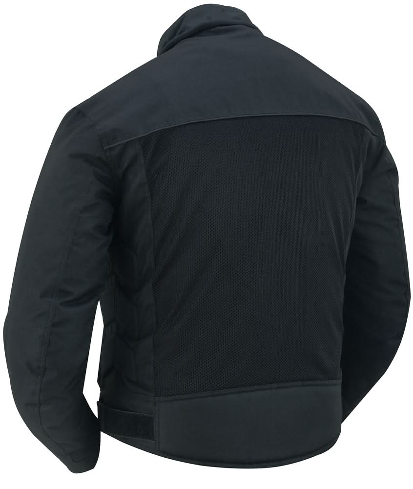 Drift Men's Mesh Jacket – Black Men's Textile Jackets Renegade Classics