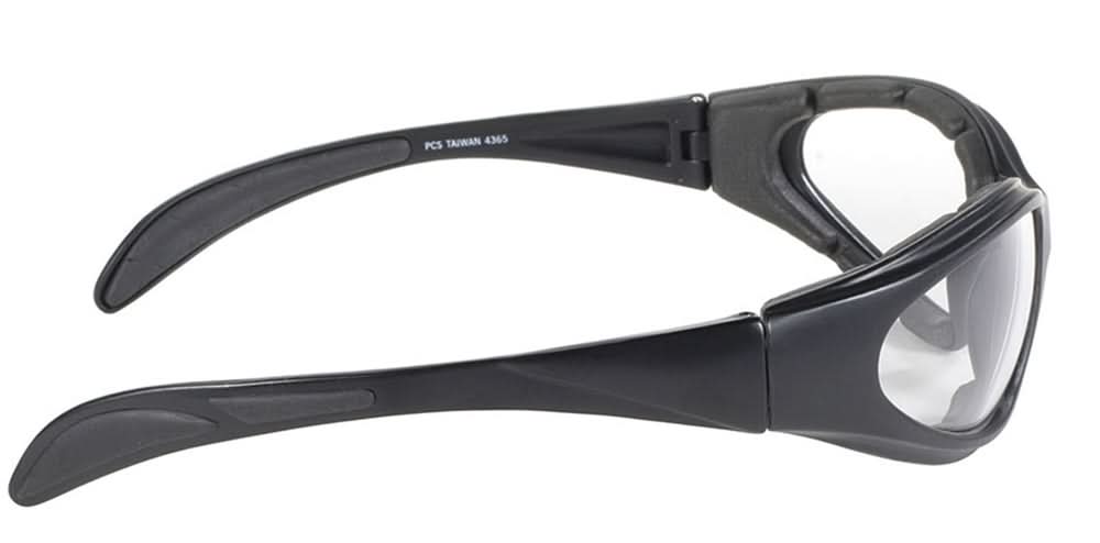 4365 Chopper Blk Frm/Clear Lens Sunglasses Pacific Coast Sunglasses