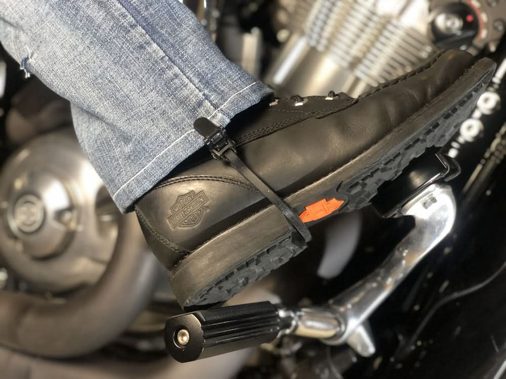 BBS/WP4 Weather Proof- Boot Straps- Boot Straps- 4 Inch Biker Boot Straps Biker Boot Straps