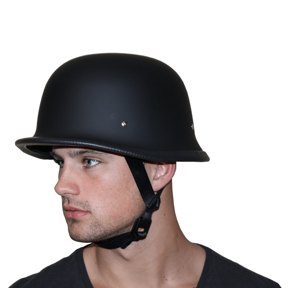 G1-B D.O.T. GERMAN - DULL BLACK Helmets Daytona Helmets