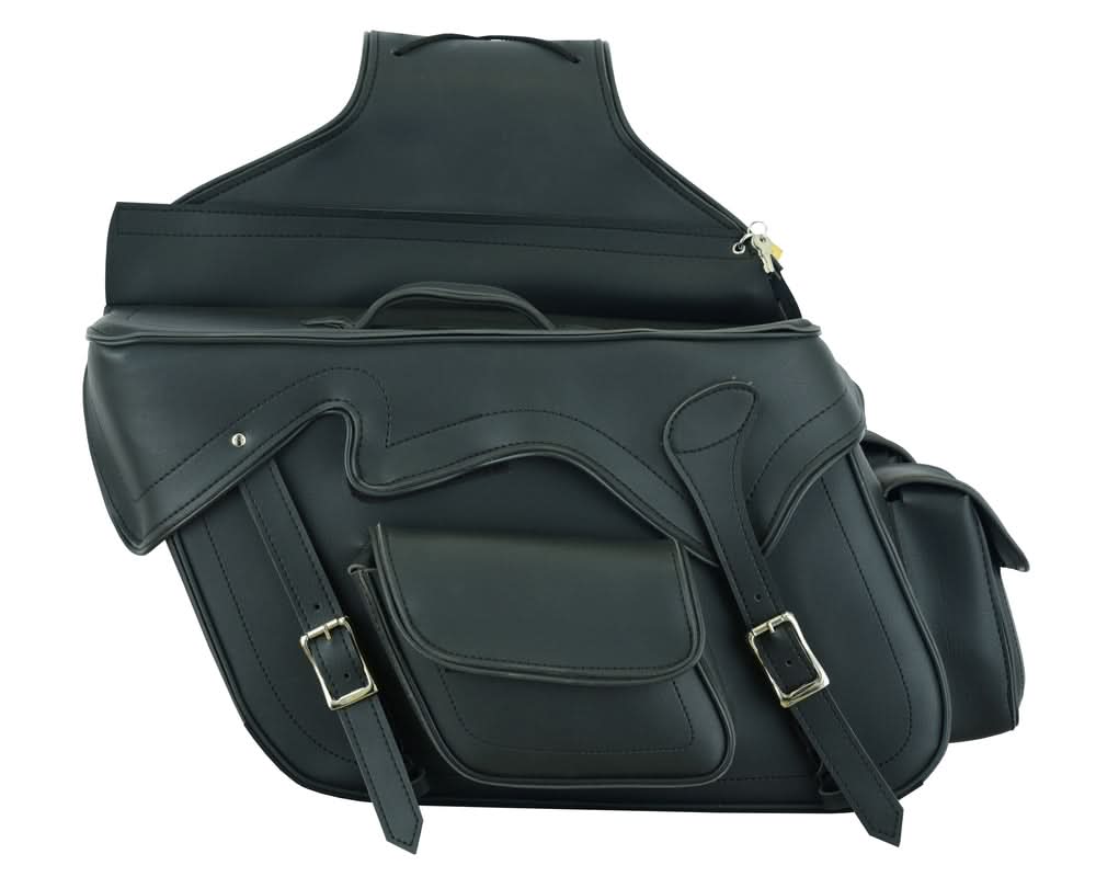 DS Two Strap Saddle Bag Saddle Bags Renegade Classics