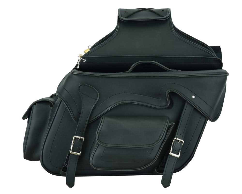 DS Two Strap Saddle Bag Saddle Bags Renegade Classics