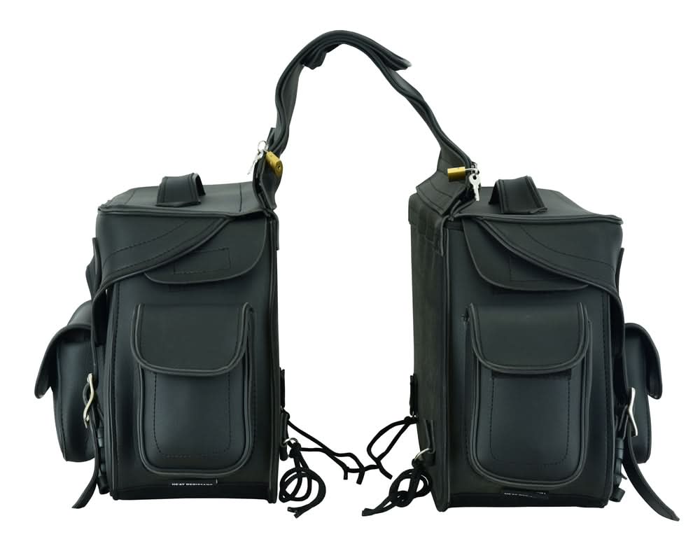 DS Two Strap Saddle Bag Saddle Bags Renegade Classics