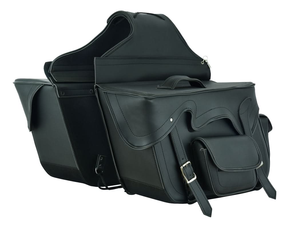 DS Two Strap Saddle Bag Saddle Bags Renegade Classics